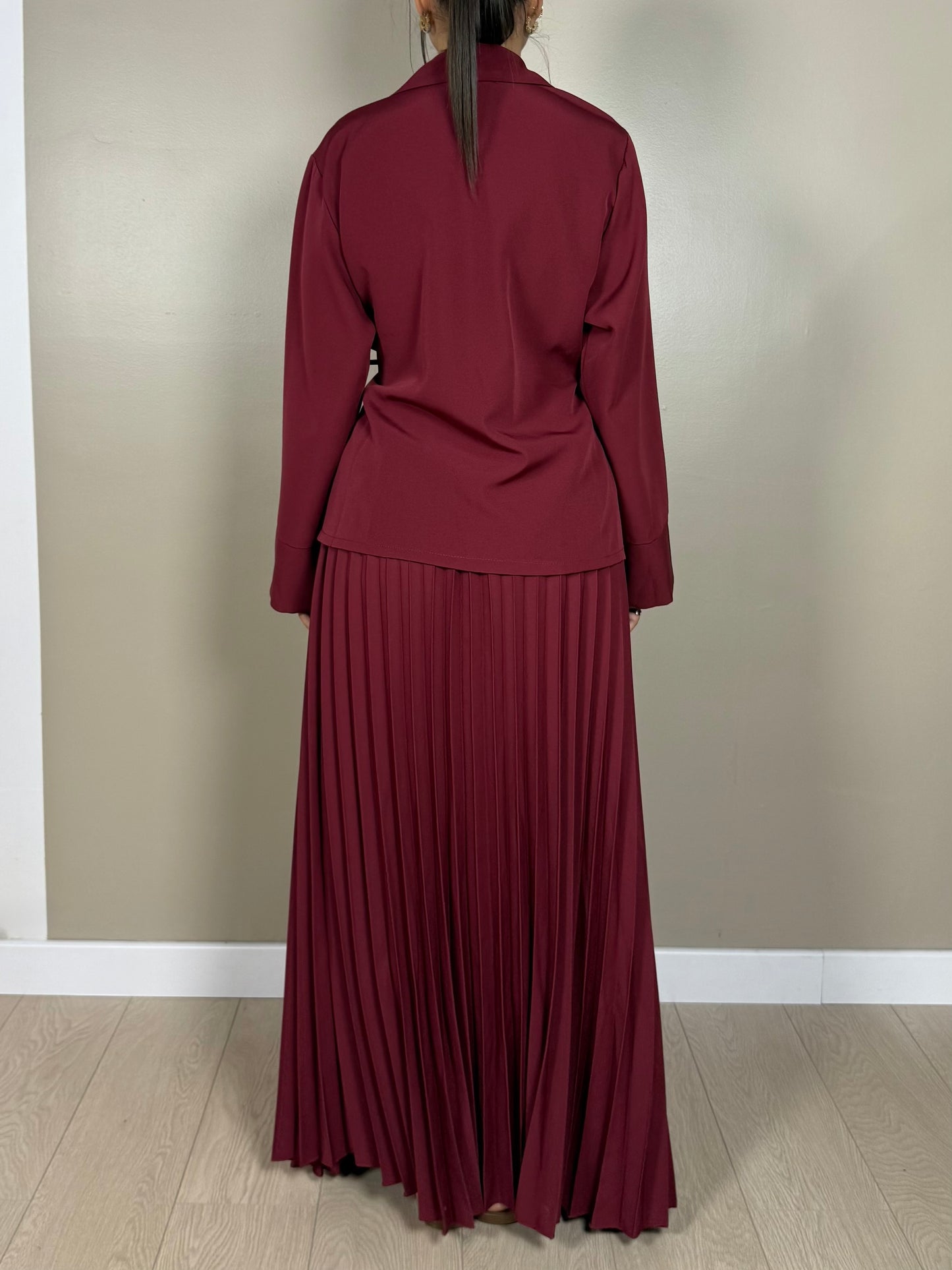 Ensemble blazer jupe plissé LINE