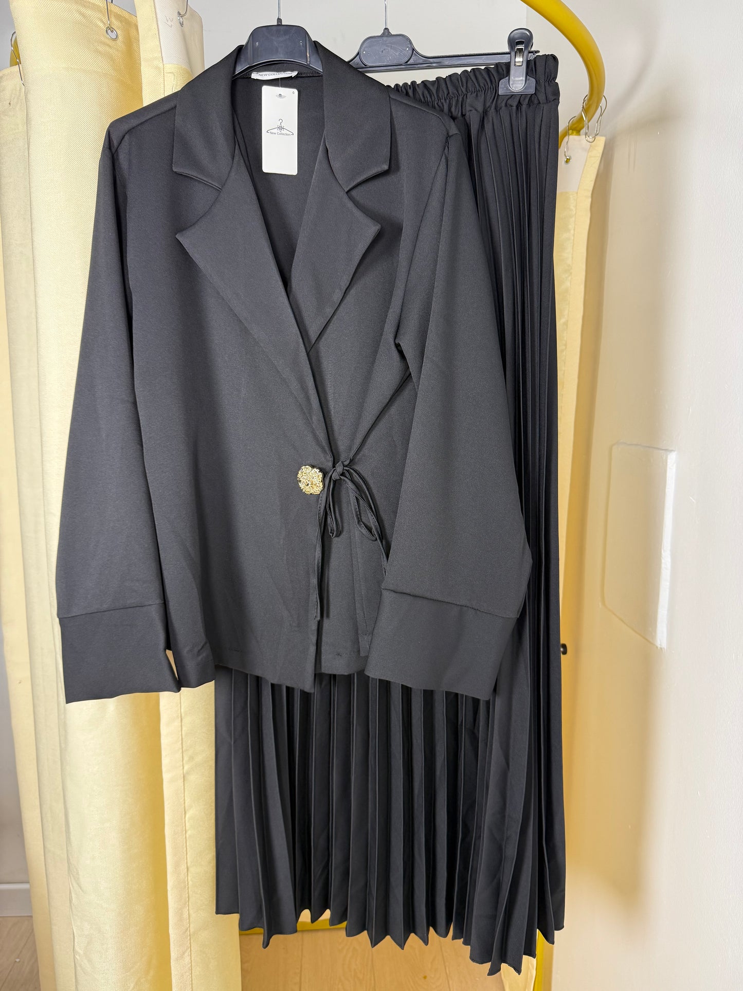 Ensemble blazer jupe plissé LINE