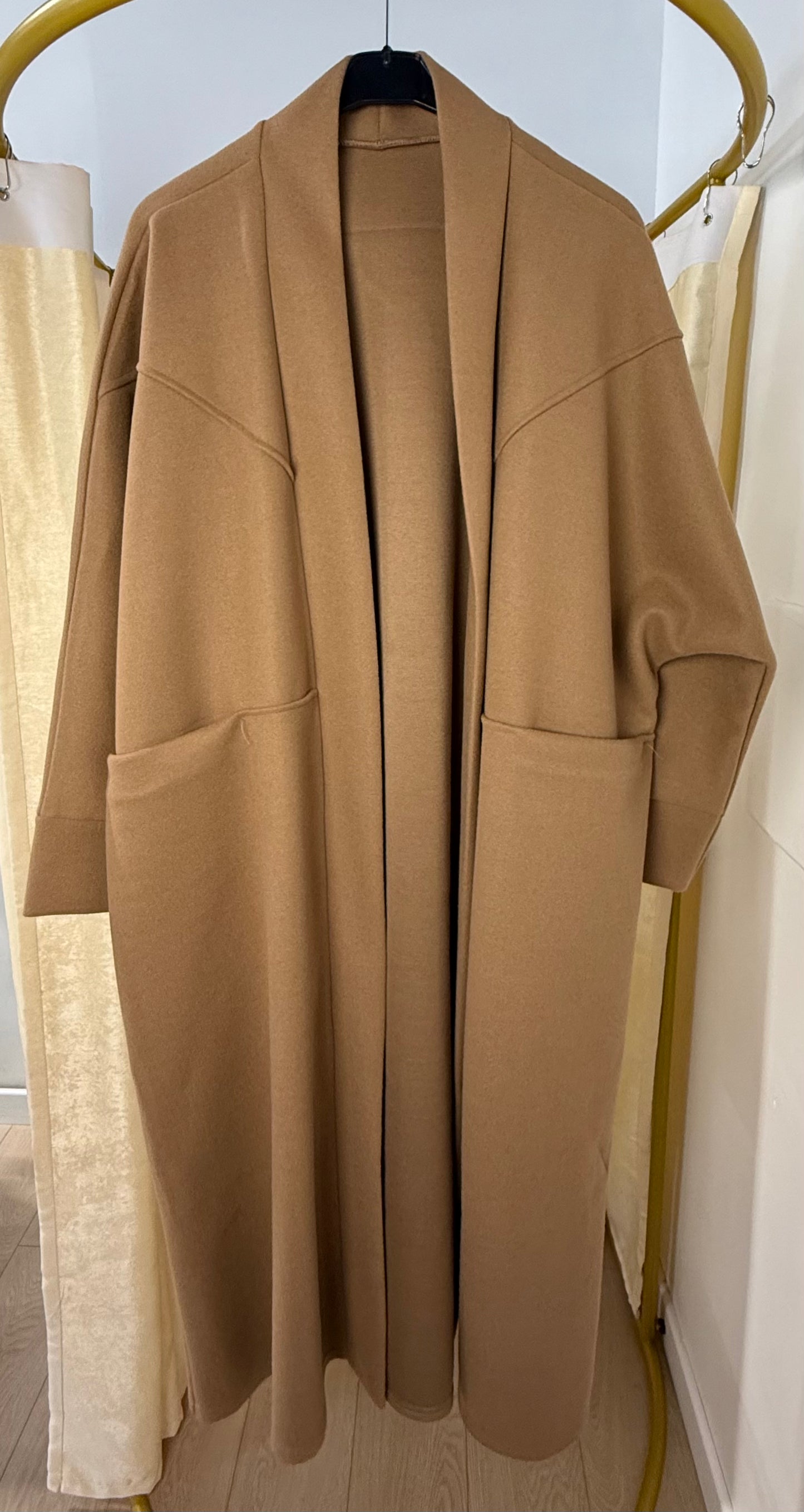 Manteau en laine long KAMELIA A2
