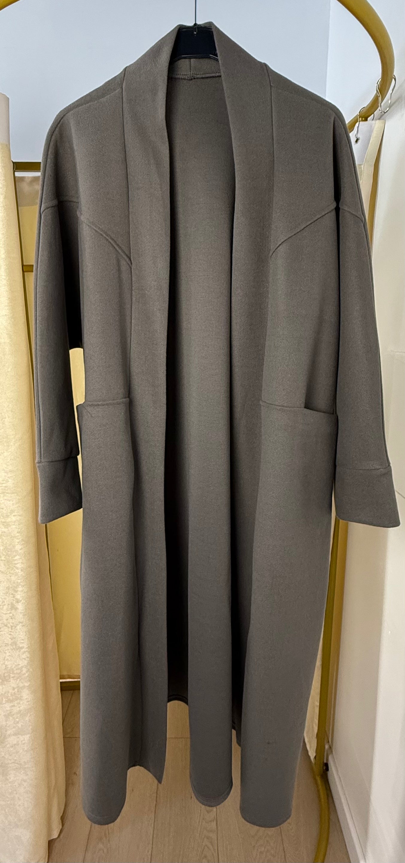Manteau en laine long KAMELIA A2