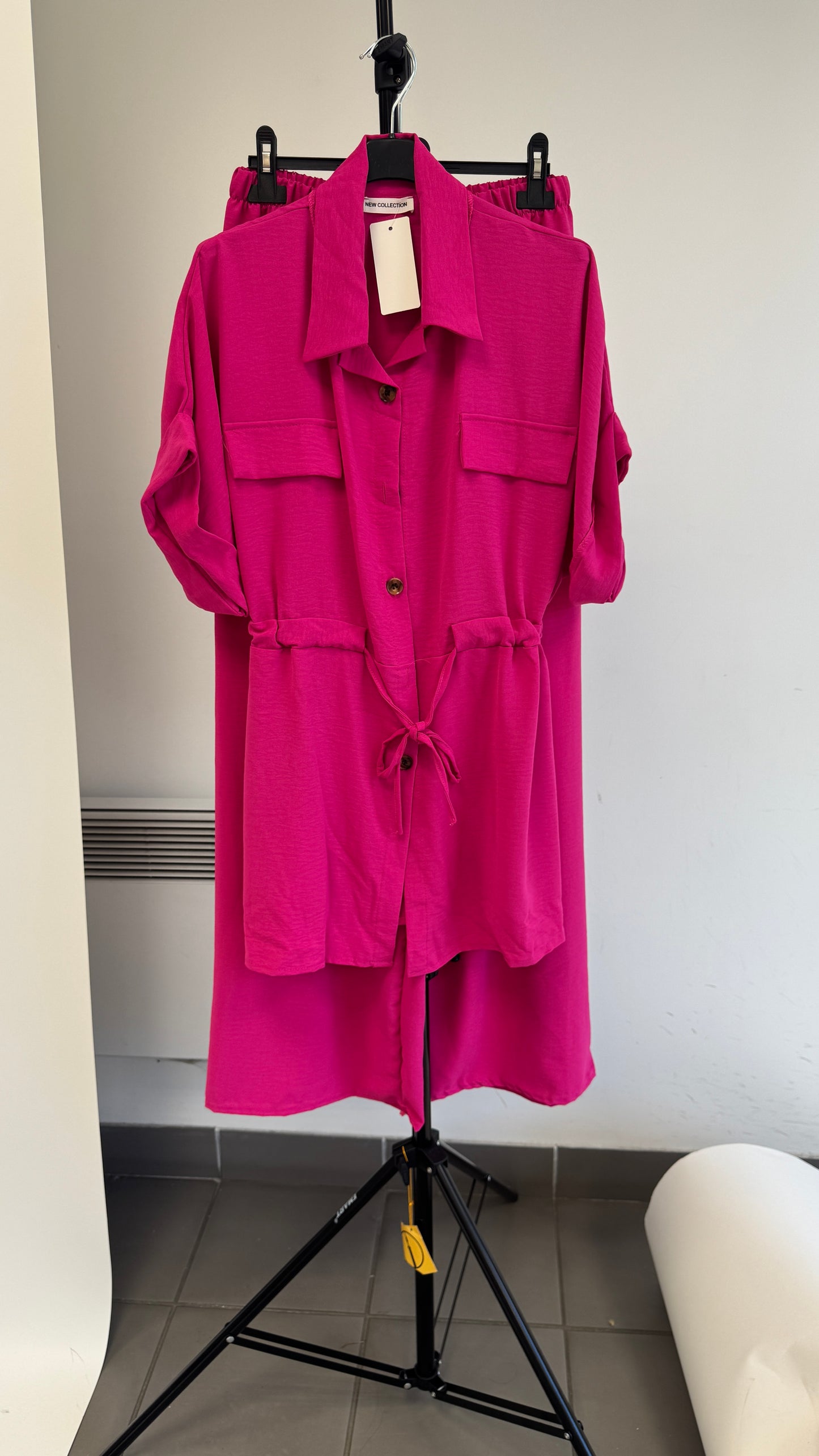 Ensemble MARRA pantalon et chemise à poches style safari