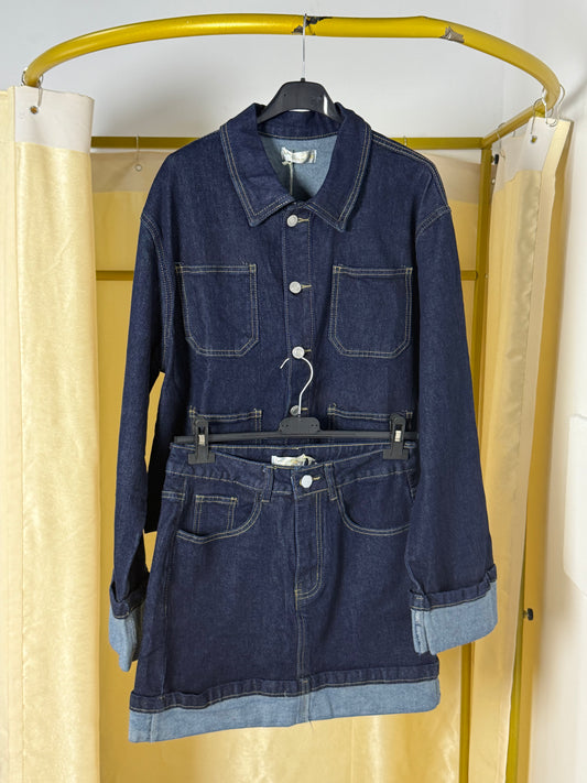 Ensemble jean jupe MIKA