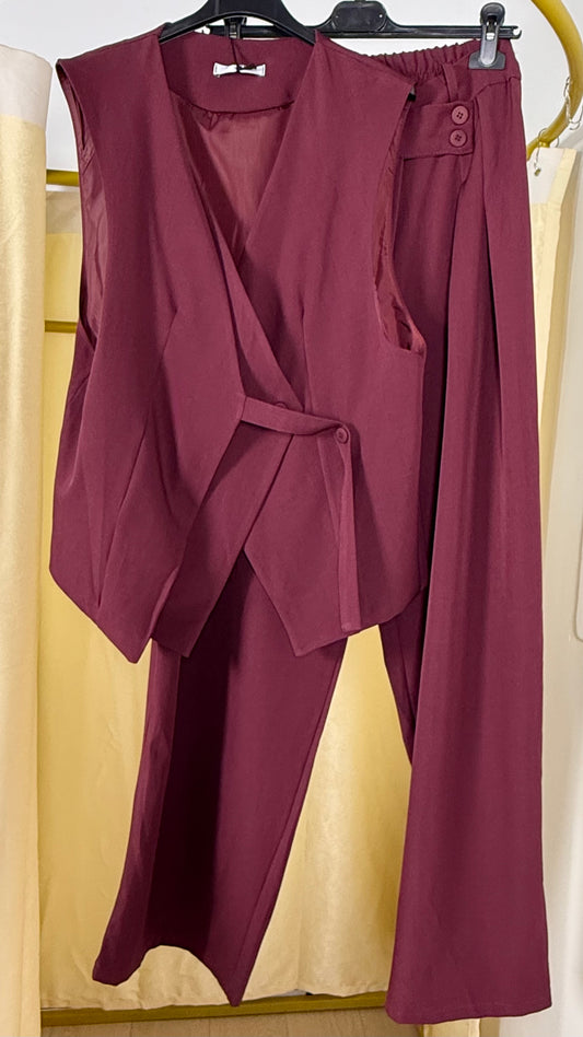 Ensemble blazer sans manche LILY C2
