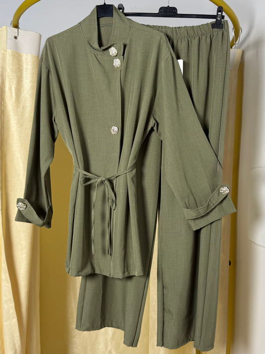 Ensemble blazer LAURA manches longues à col E2