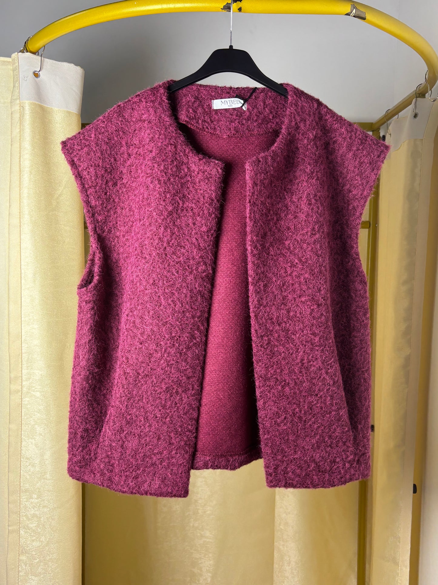 Veste en laine sans manches KARAMA