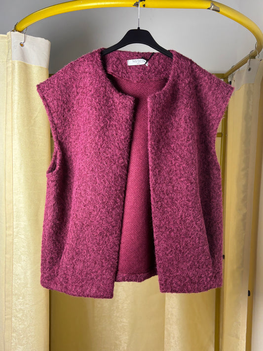 Veste en laine sans manches KARAMA